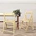 Casual Home Wooden Folding Chairs 2-Pcs Set, 17