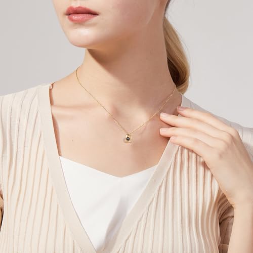 Personalized Picture Necklace Projection Necklace with Photo Inside - Custom Photo Pendant Necklace - 18K Real Gold Plating-Mothers Day Gifts for Mom Wife Valentines Love Memorial Gifts for Anniversary4