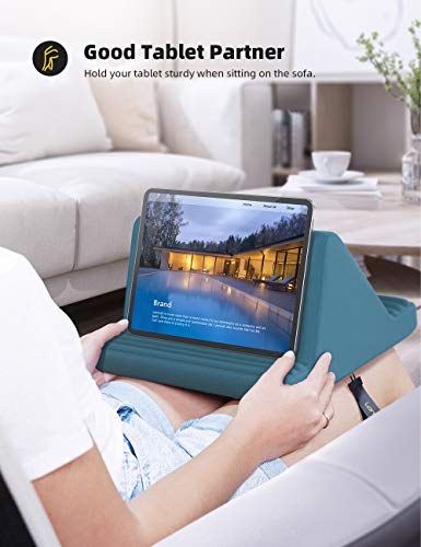 Image of Lamicall Tablet Pillow Stand iPad Bed Soft Holder for Lap 6 Viewing Angles
