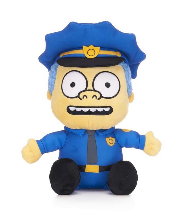 UKToyworld The Simpsons Police Plush 12 Inch Chief Wiggum Soft Toy โ image 1
