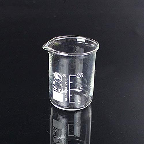 1 Juego de Vaso de precipitados de Vidrio de borosilicato de Laboratorio, Todos los tamaños, Equipo de Laboratorio for experimentos químicos, Todos los tamaños(5000mL 1 Piece)