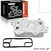 A-Premium Engine Oil Cooler Compatible with Jeep WK2 Series Grand Cherokee 2022-2024, JL Series Wrangler 2018-2024, 2.0L