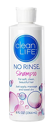 No-Rinse Shampoo, 8 fl oz - Leaves Hair Fresh, Clean and...