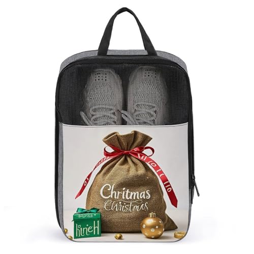 Organizador de zapatos de viaje con cremallera para maletas y deporte