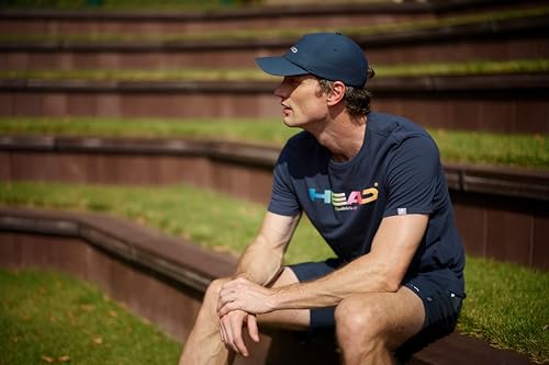HEAD Rainbow T-Shirt Men, Navy – Ansicht 5