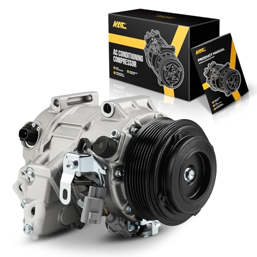 KAC AC Compressor w/Clutch fit for Toyota 2006-2012 RAV4 3.5L by KAC - Used condition - US$114.35