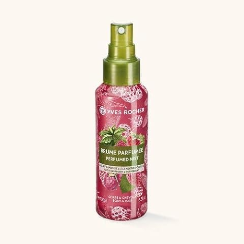 Yves Rocher LES PLAISIRS NATURE Duftspray Himbeere-Pfefferminze Cover