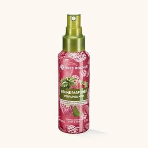 Yves Rocher Vegan Perfumed Mist Body & Hair Raspberry Peppermint 100ml