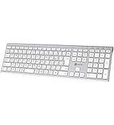 iClever キーボード Bluetooth 日本語 JIS配列 ワイヤレス キーボード 無線 3台同時接続可能 type c充電式 フルサイズ 超薄型 メンブレン キーボード 静音 テンキー...