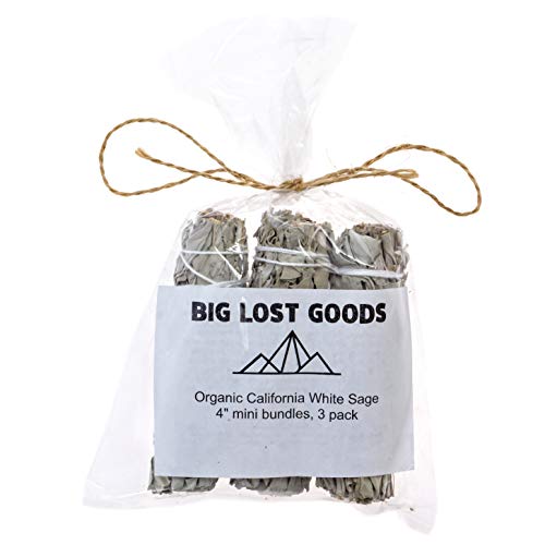 image for Premium Organic White Sage Smudge Sticks from Big Lost Goods (4-5