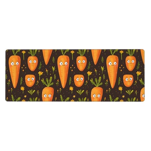 Tapis de souris pour jeu et travail grand format en caoutchouc avec bords cousus machine