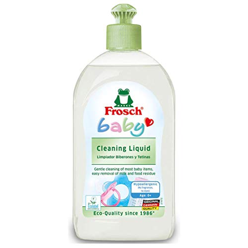 Frosch Baby Cleaning Liquid, for Toys, Dishes, and More 16.9 oz (Pack of 4)…
