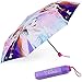 Ombrello Pieghevole Bambina Frozen - BONNYCO | Ombrello Antivento con Struttura Rinforzata | Ombrello Portatile per Borsa, Zaino o Viaggio | Mini Ombrello per Bambini - Regali Originali Ragazze