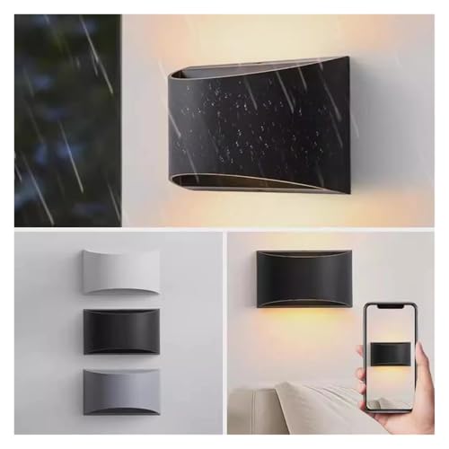 Aplique LED de pared para salones modernos con luz calida 4