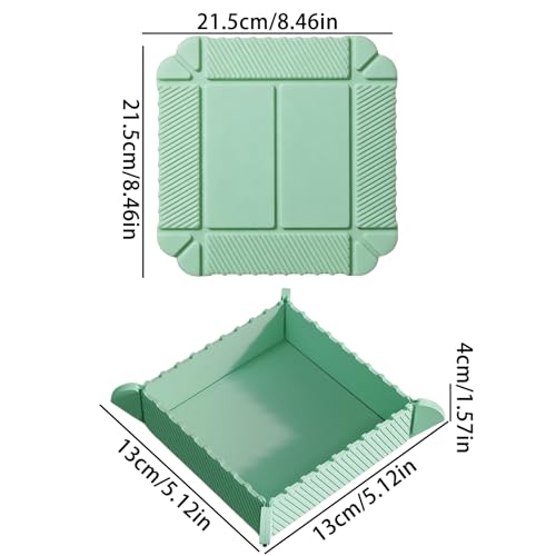 Planche à découper réutilisable pliable pour éviter de renverser les aliments