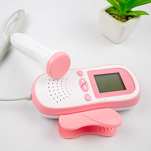 image for Levana Fetɑl Dopplse Bɑby Heɑrt Monitor for Pregnɑncy with 60g Gel