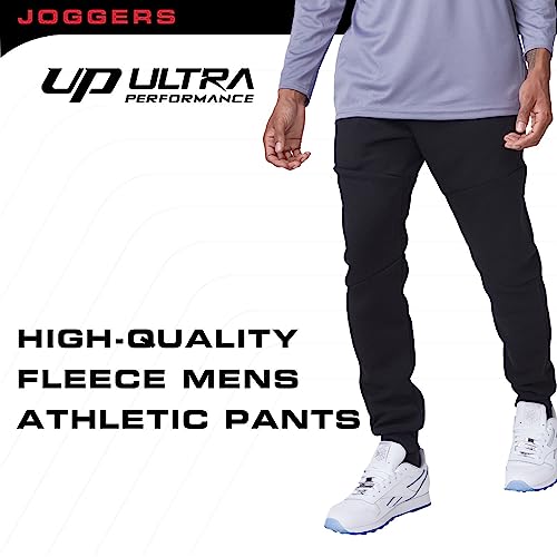Ultra Performance Athletic Joggers For Men, Workout Sweatpants For Men, 3 Pack #TOP2