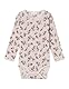 NAME IT Mädchen NMFWANG Wool Needle LS Body NOOS Langarmbody, Rosa, 92