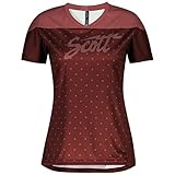  Scott Trail Flow Damen Fahrrad Trikot kurz rost rot 2021: Größe: L (40/42)