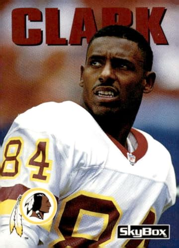 1992 SkyBox Impact Football #240 Gary Clark Washington Redskins Official NFL Trading Card (Stock Photo Shown, Near Mint or Better Condition)