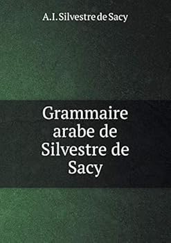 Paperback Grammaire arabe de Silvestre de Sacy Book