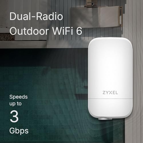 Zyxel Borne d'accès sans fil Wi Fi 6 2.4 GHz 5 GHz géré par le Cloud - vue 2