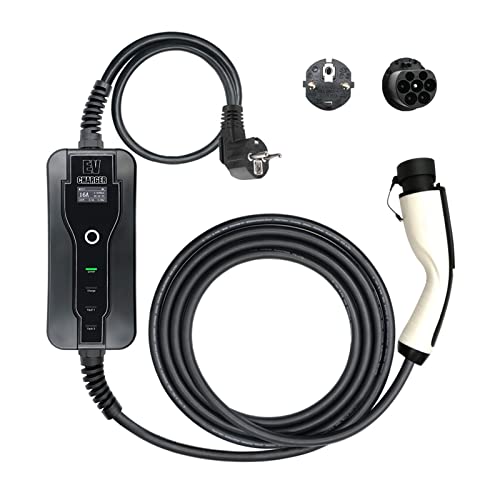 dCԏ[d EV [d 16A 3.6KW GBT |[^u[d Level2 dCԏ[dP[u 5M P[u dCԃXe[V(16A GBT schuko 5M)