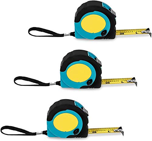Cinta métrica retráctil Utoolmart 3M pack 3 piezas