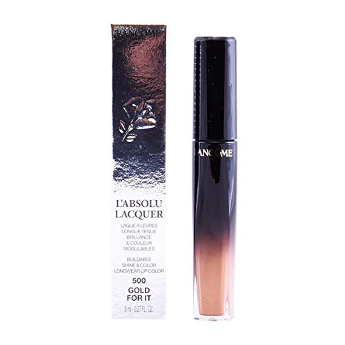 Lancôme l'Absolu Lip Lacquer, 500 - Gold For It, 8...