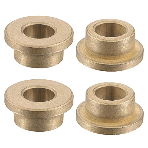 Roulement de manchon de bride 10mm bague bronze fritté alésage 10x16x22 pour axe