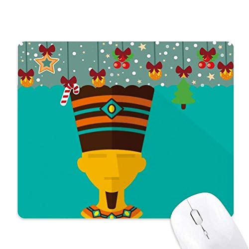Tapis de souris Égypte Ancienne motif pharaon pour jeu de bureau en caoutchouc