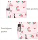 JIANLINST Mädchen Schulrucksack Jungen Teenager Schultasche Wasserdicht Nylon Rucksack Damen Schulranzen Freizeitrucksack Laptop Tasche Rosa Katze