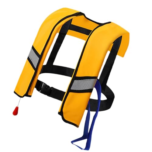 Chaleco salvavidas, chaleco salvavidas para adultos para nadar | Chaleco salvavidas clásico - Chaleco salvavidas para adultos de nylon Inflado automático, Chaleco salvavidas portat