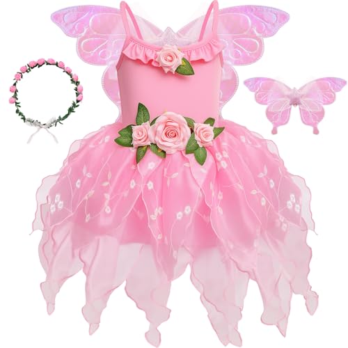 Disfraz de hada para niñas 5-7 años miniatura 1