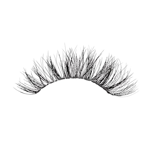 Kiss KSIS01C Sister Nature False Eyelashes, 'Sage', 12 Mm, 100% Natural Hair, Recyclable Paper Box, Printed With Soy Ink, Cruelty Free, Vegan thumb #7