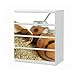 Produktbild Set Möbelaufkleber für Ikea Kommode MALM 4 Fächer/Schubladen Tee Mate Blätter Diät Gesundheit Küche Aufkleber Möbelfolie sticker (Ohne Möbel) Folie 25B965