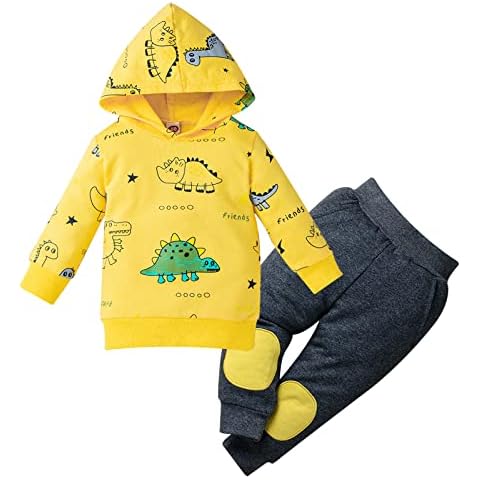 FOCICI Dinosaur Hoodie and Pants Set Cover