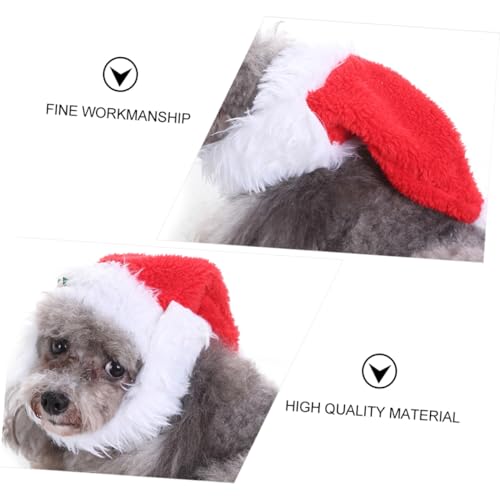 Set gorro y bandana navideña para perros pequeños M miniatura 3