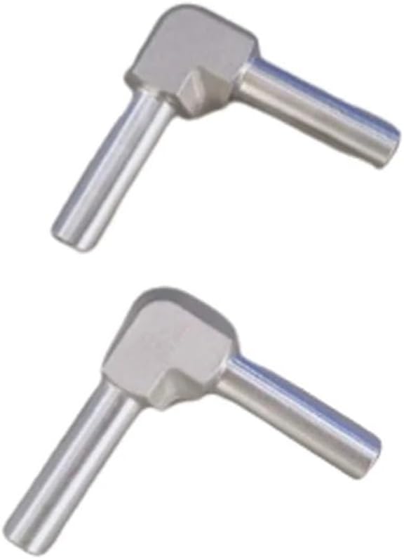Stainless Steel 316 High Pressure 90 Degree Tube Fitting Elbow Reducer Ferrule Welded 1/4 Inch for Plumbing And Piping(08)