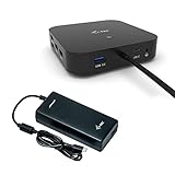 i-tec USB-C Dual Display Docking Station with Power Delivery 100 W + Universal Charger 112 W