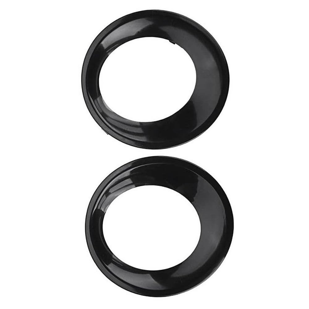 MASO 2 coperture per fendinebbia, Compatibile con BMW X3 E83 LCI 2007-2010, codice articolo 51113423789, 3423789, 51113423790, 3423790, nero