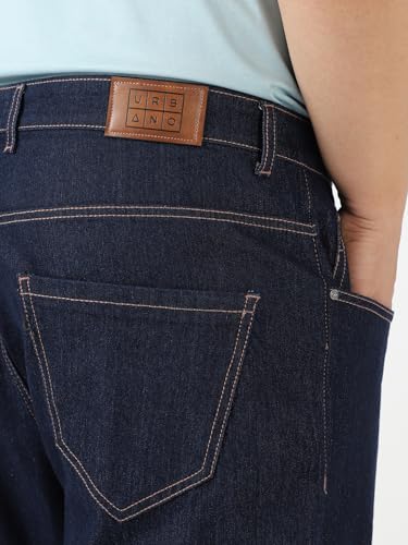 Image of Urbano Plus Men's Mid Rise Regular Fit Jeans