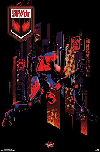 Poster Spider-Man Into The Spider-Verse Sp//Dr pour decorer un bureau de geek