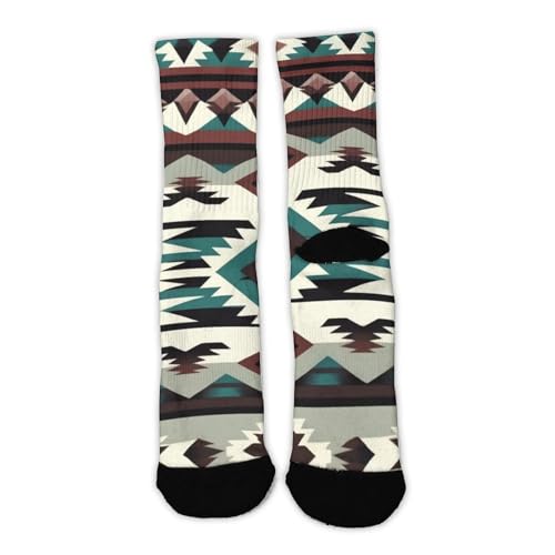 Men's Soft All Season Socks Dress Decor Sport Running Socks2