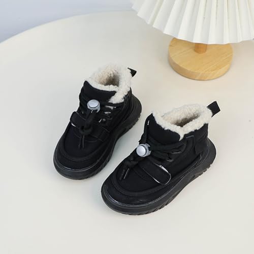 Toddler Baby Winter Warm Snow Boots Girls Boys Faux F𝘂r Furry Fleece Cotton Cozy Lightweight Ankle 2t Shoes Girls2