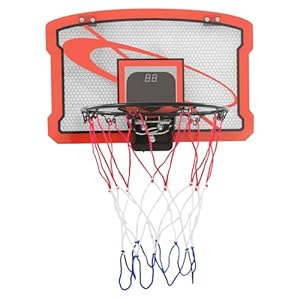 DOPBENT Mini-Basketballkorb Indoor mit 2 Bällen