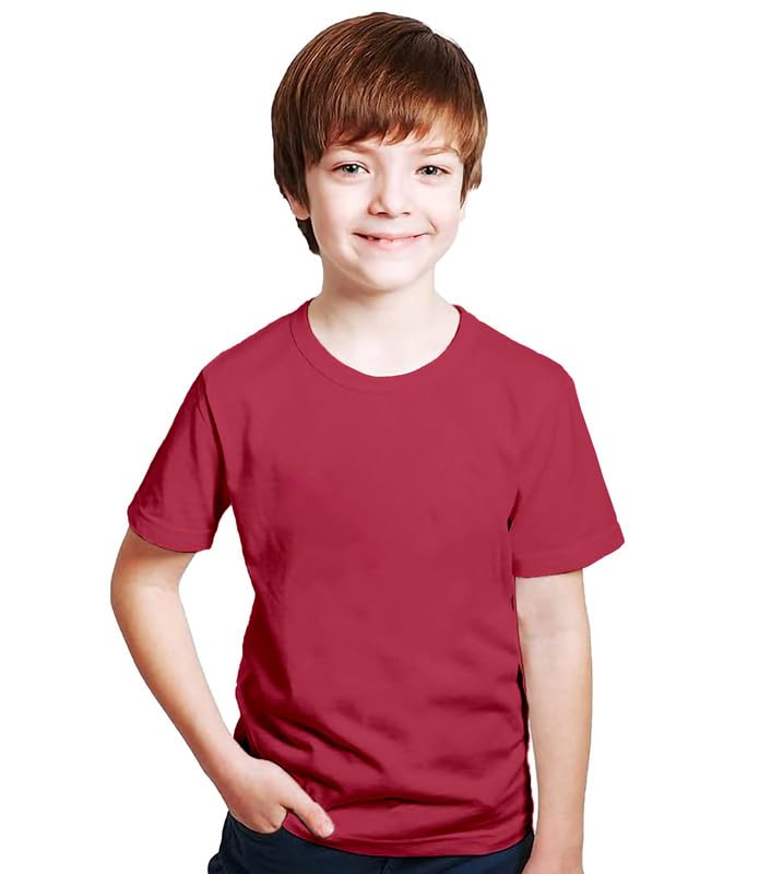 Image of XENOVAURBAN Kids Unisex Combo Round Neck Cotton T-Shirt - P