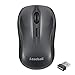 Produktbild LeadsaiL Kabellose Maus 2.4G USB Kompakte Optische Funkmaus Mini Leise Schnurlos PC Mäuse ,Geräuschlose, 4 Tasten, 3 Verstellbare DPI Level Wireless Mouse für PC/Tablet/Laptop und Windows/Mac/Linux