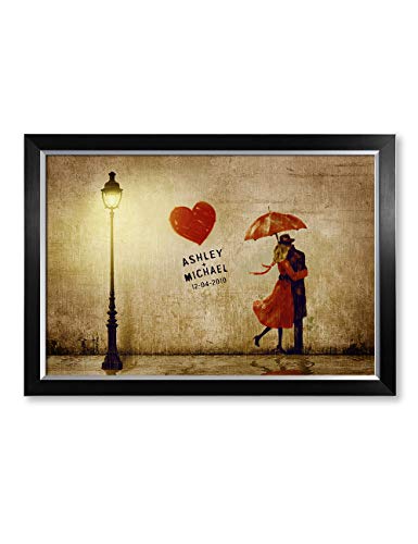 Our First Kiss Personalized Artwork