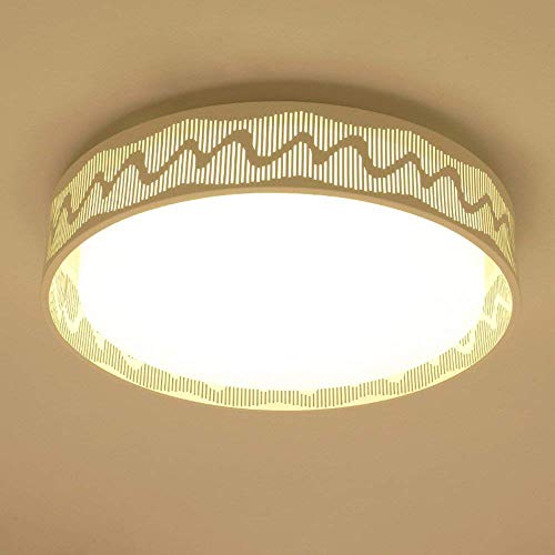 Plafonnier moderne LED salon blanc 47x12cm pour éclairage de maison